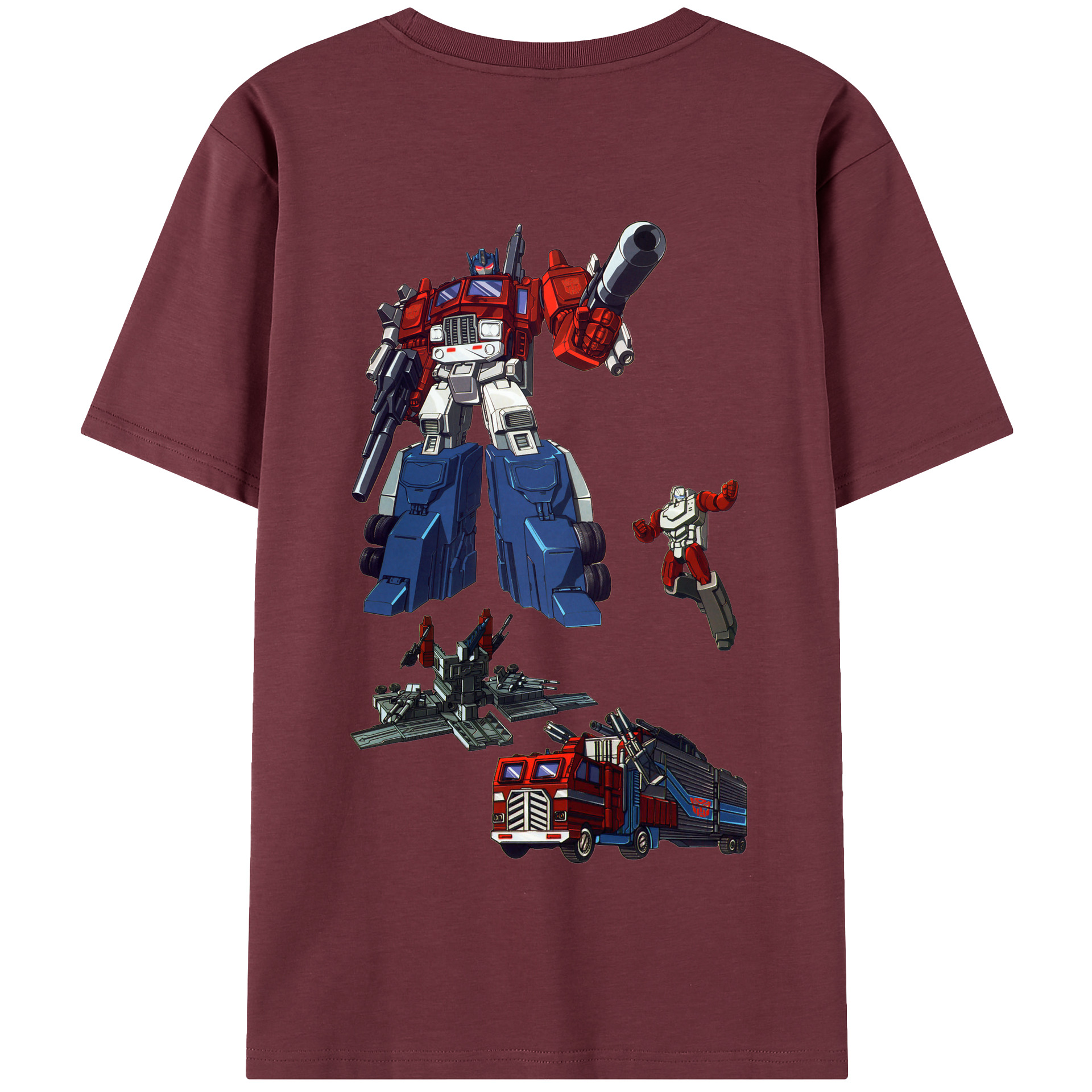 （画像用）  綿100％半袖Tシャツ（背面プリント）